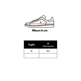 Casadei White Leather Athletic Sneakers