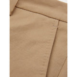 Lardini Brown Cotton Chino Pants