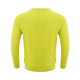 Gran Sasso Yellow Cotton Sweatshirt