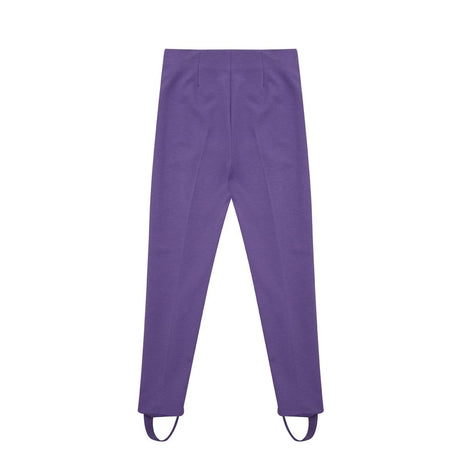 Lardini Purple Viscose Athletic Pants