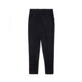 Dolce & Gabbana Black Polyester Dress Pants