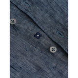 Lardini Blue Denim Shirt
