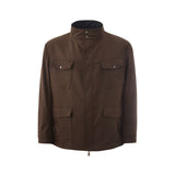 Lardini Blue Wool Coat