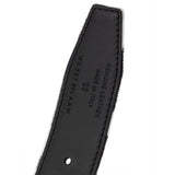 Tom Ford Black And White Leather Regular Belt