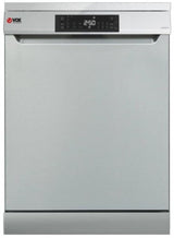 VOX DISHWASHER 60 CM, E, 15 SETS, 7 PROGRAMS, SECURITY LOCK, DELAYED START, QUICK 30 MIN, (HxWxD) 59.8x85x59.8cm, INOX