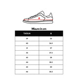 Dsquared² Black And White Leather Athletic Sneakers