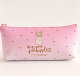 Pink Pineapple Pencil Case and Stationery Box