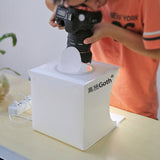 LED Ring Photo Studio Portable Lighting Kit (3 Colors)