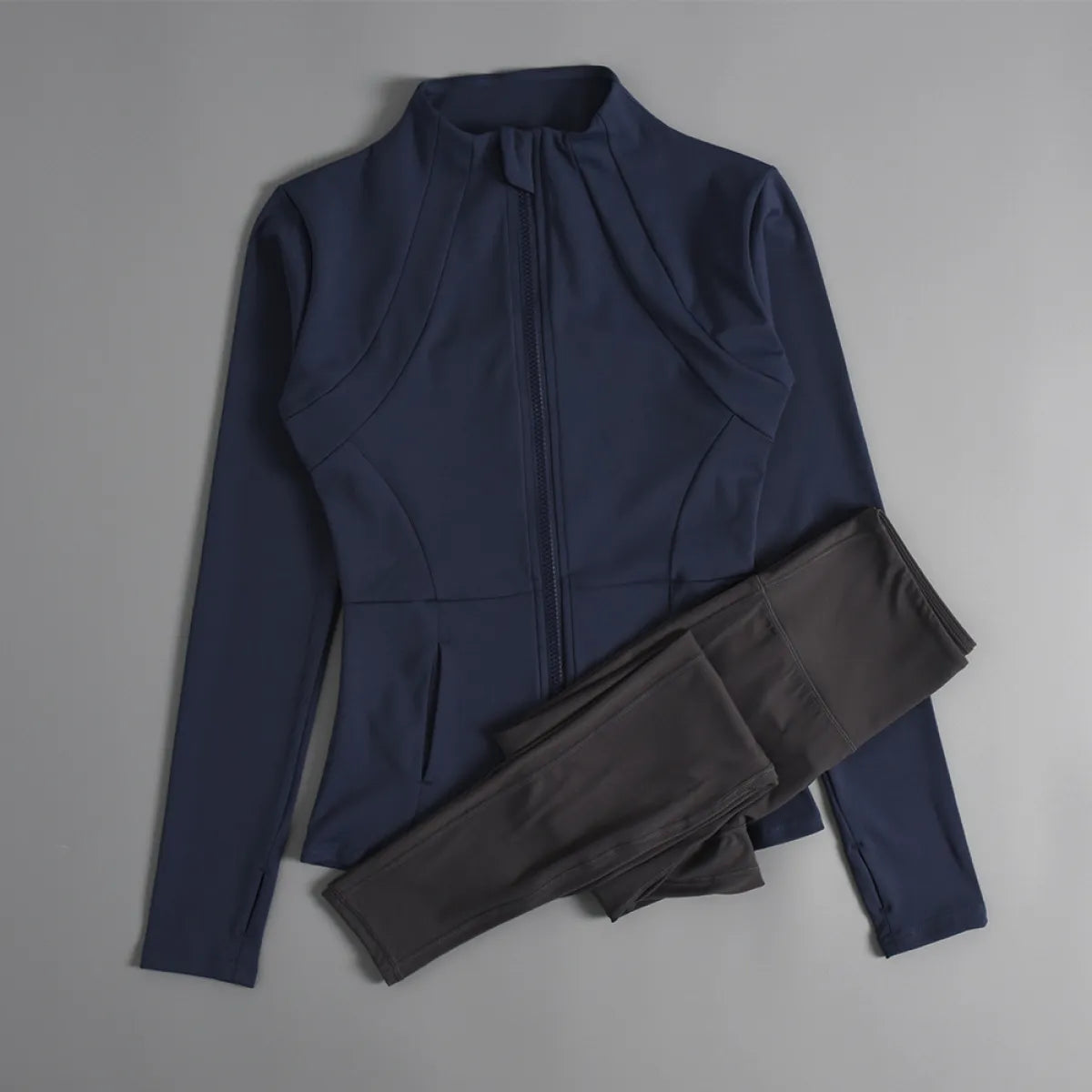 Long Sleeve Slim-Fit Fitness Jacket