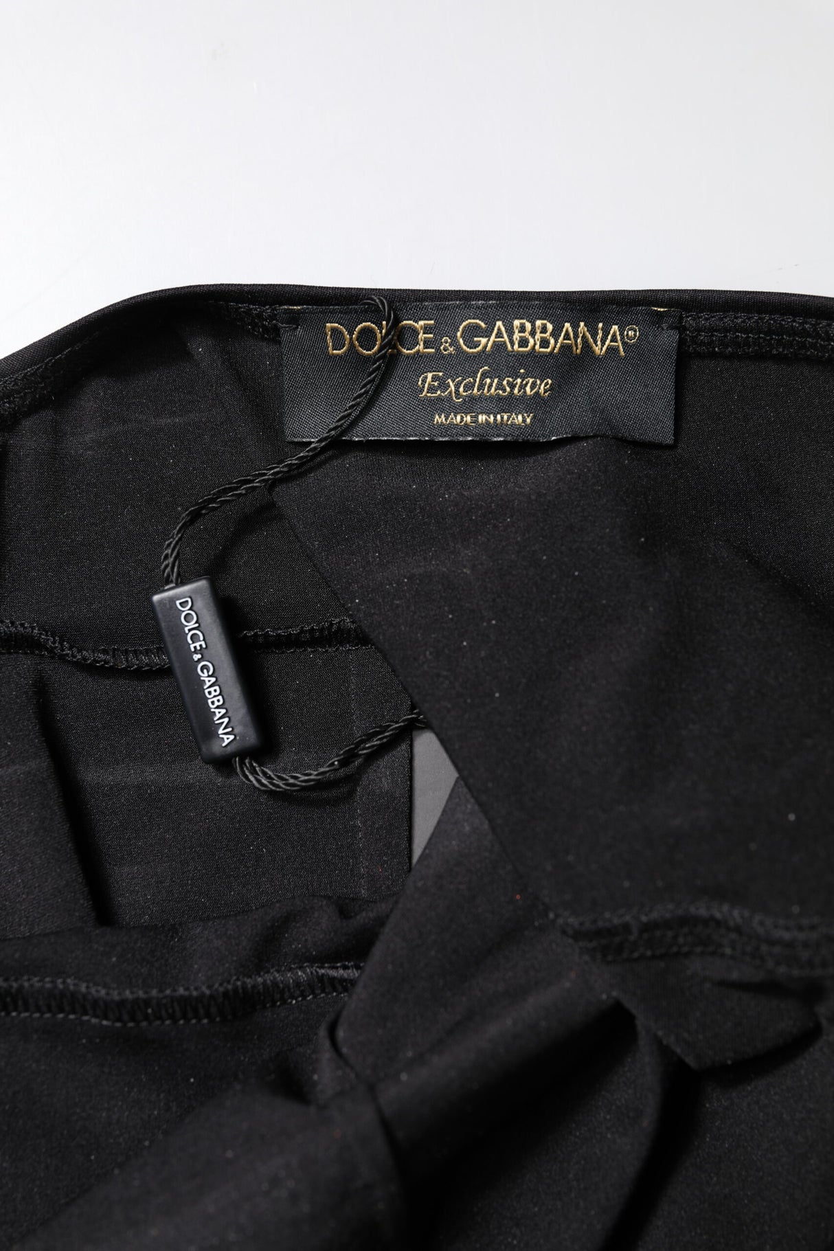 Dolce & Gabbana Black Sleeveless Bodycon Women Jumpsuit Dress