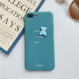 3D Bear Avocado Phone Case for iPhone and Oppo A9