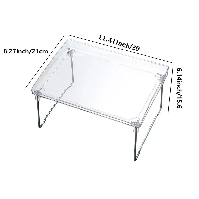 Stylish Folding Shelf Storage Rack for Home & Office