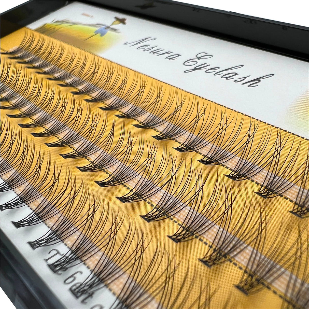 Caramel Brown YY Eyelash Extensions 0.05 Thickness
