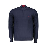 Harmont & Blaine Blue Cotton Men's Sweater