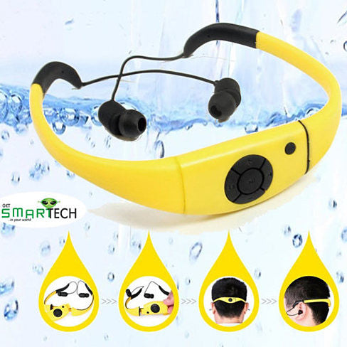 SmarTech's Waterproof Bluetooth action sports headphones