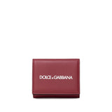 Dolce & Gabbana Red Calfskin Wallet