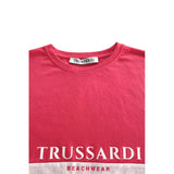 Trussardi Beachwear White Polyester Men T-Shirt