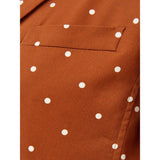 Lardini Brown Cotton Trench Coat
