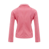Lardini Pink Cotton Blazer