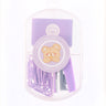 Cute Macaron Mini Stapler Student Stationery Set
