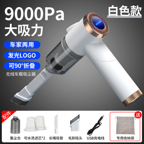 Portable Wireless Car Vacuum Cleaner - Mini Strong Suction