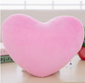 Plush Heart-Shaped Pillow Cushion