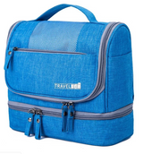 Waterproof Large Capacity Two-Layer Makeup Bag