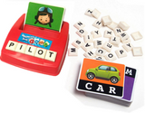 Children's Educational Toy - English Letter Card Machine