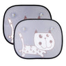Car Sunshade with Mesh Insulation and Suction Cups