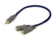 Techlink WiresNX 3.5mm to 2x3.5mm skts 0.3m 690020