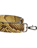 Dolce & Gabbana Yellow Exotic Leather Bag Shoulder Strap