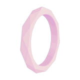 Geometric 3mm Silicone Ring for Outdoor Sports