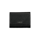 Calvin Klein Black Polyurethane Women Wallet