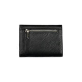 Calvin Klein Black Polyurethane Women Wallet