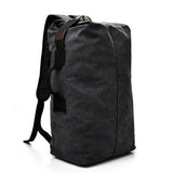 High-Capacity Canvas Backpack for Hiking Adventures