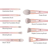 Makeup Brush Set with Portable Storage Bag