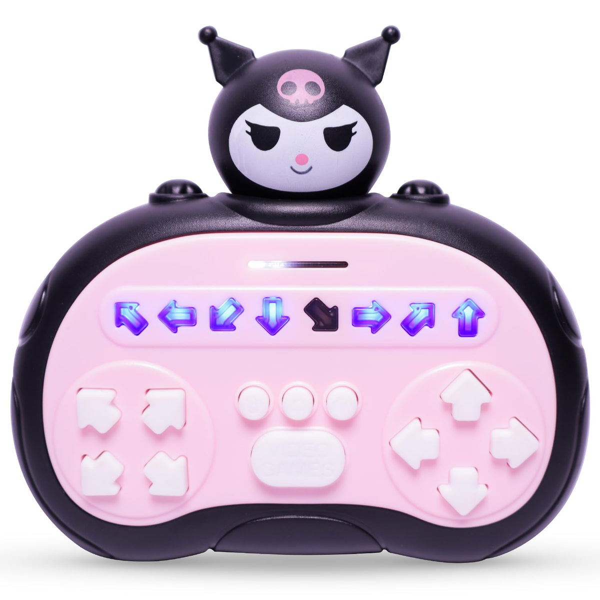 Hand-Held Rhythm Master Dance Machine Educational Toys for 3-12 KidsNew Stress Relief Toys AdultsKids Handheld Games (Fox)