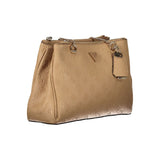 Guess Jeans Beige Polyurethane Women's Handbag