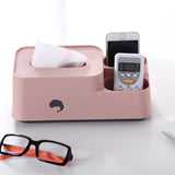 Nordic Style Multifunctional Tissue Box and Organizer