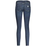 Guess Jeans Blue Cotton Women Skinny Jean