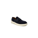 Liu Jo Blue Suede Leather Slip-On Loafers