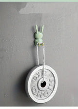 Cute Rabbit Bathroom Toothbrush Holder and Hook Storage