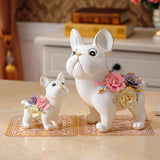 Modern Dog Figurine Home Decor for Living Room