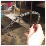 Sparkling Rhinestone Thin Headband Hair Accessory
