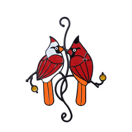 Colorful Metal Bird Pendant Ornament for Home Decor