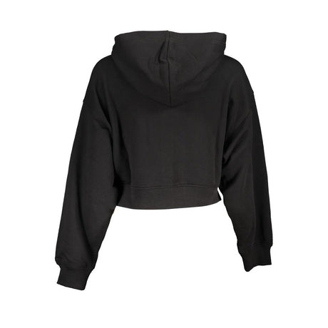 Calvin Klein Black Cotton Women's Sweatshirt