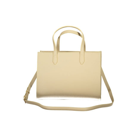 Mario Valentino Beige Polyurethane Women's Bag