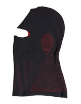 Dolce & Gabbana Black Cotton Knitted Ski Mask Balaclava Hat