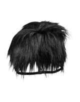 Dolce & Gabbana Black Faux Fur Bucket Hat