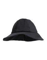 Dolce & Gabbana Black Cotton Wide Brim Bucket Hat